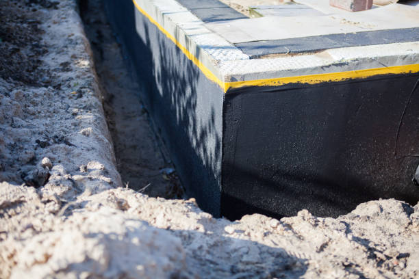 Professional Foundation Crack Repair technician working in Churubusco, IN